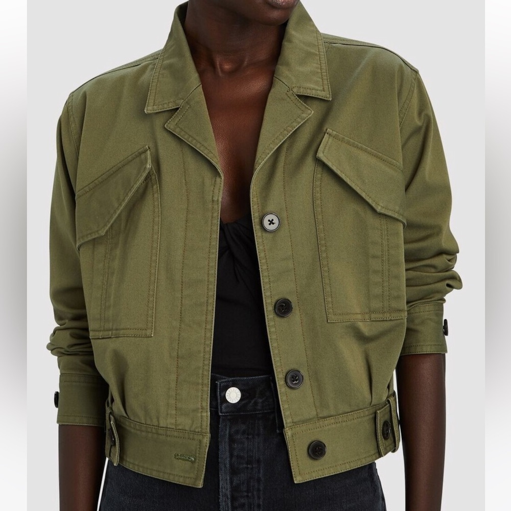 10 Crosby Derek Lam Olive Utility Jacket